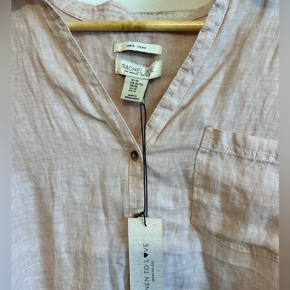 Rachel Zoe linen top - Picture 4 of 5